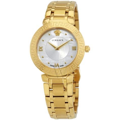 Women's Daphnis Stainless Steel Mother of Pearl Dial Watch